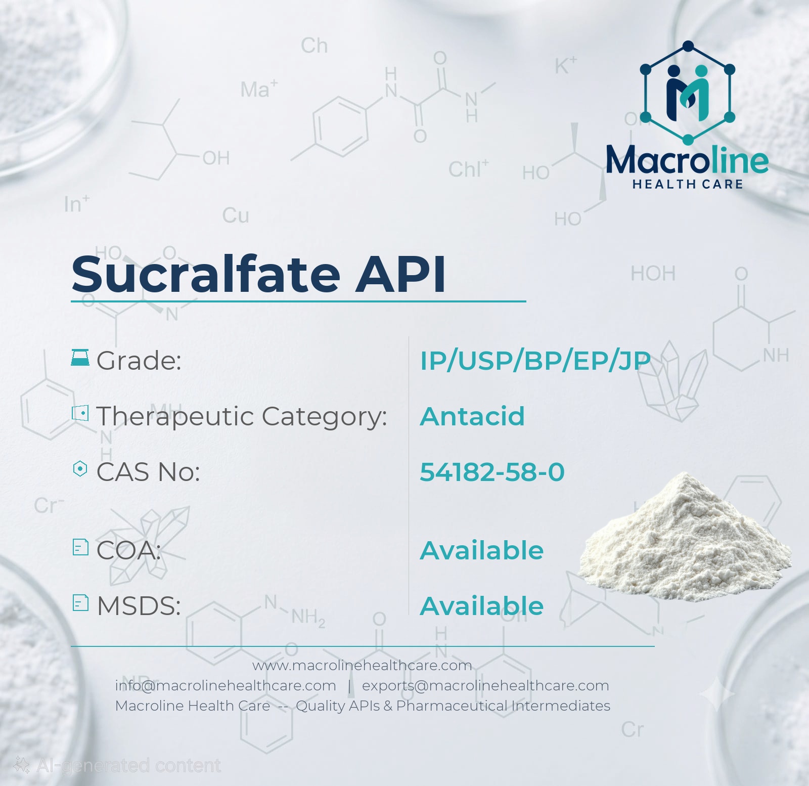 Sucralfate API