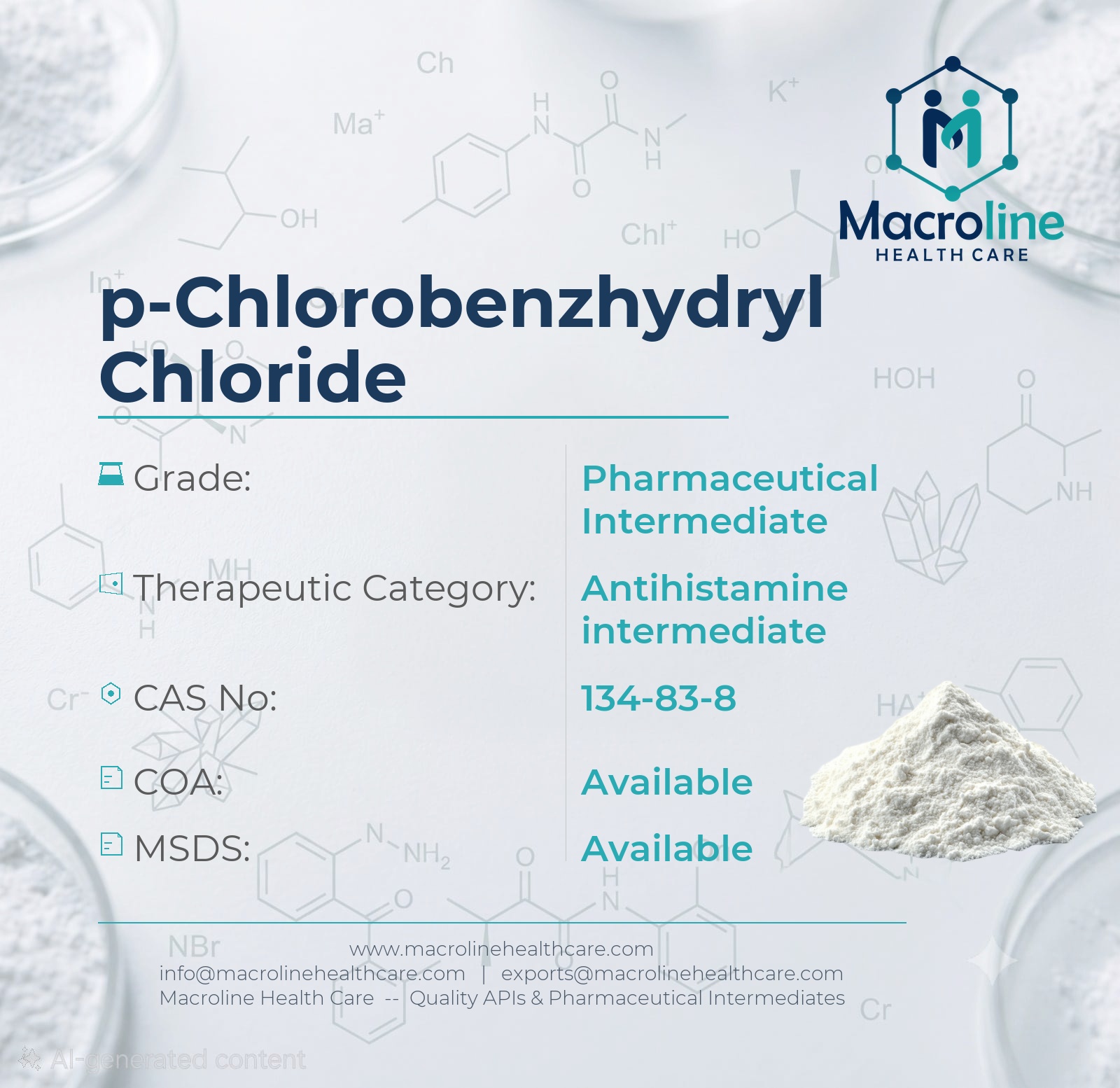 p-Chlorobenzhydryl Chloride