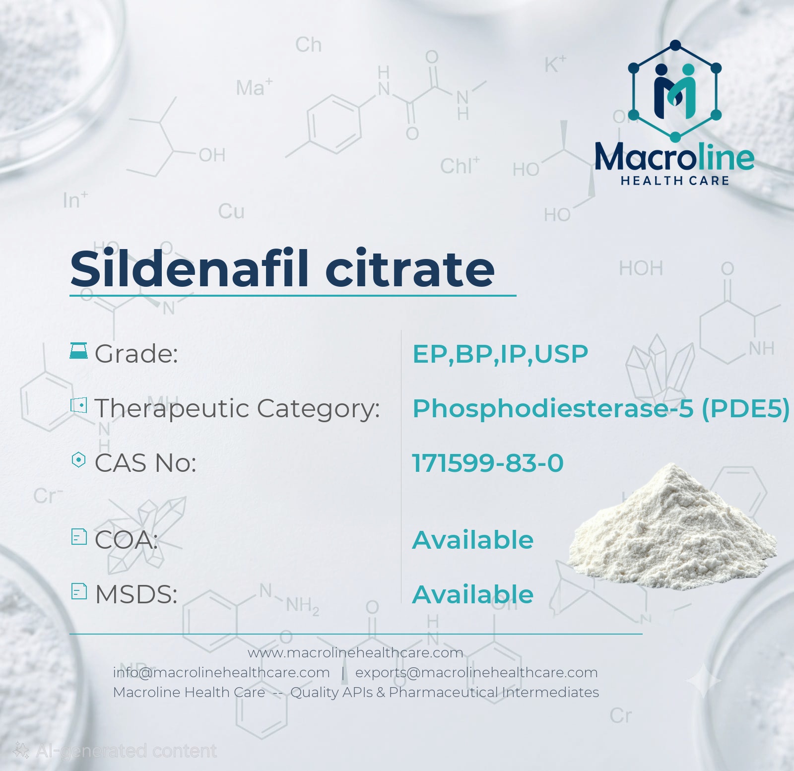 Sildenafil Citrate API